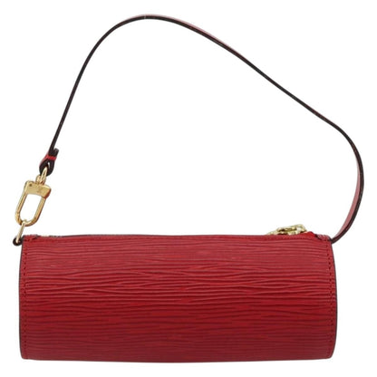 Louis Vuitton Soufflot Pochette Epi Leather, Red, Leather, Clutch