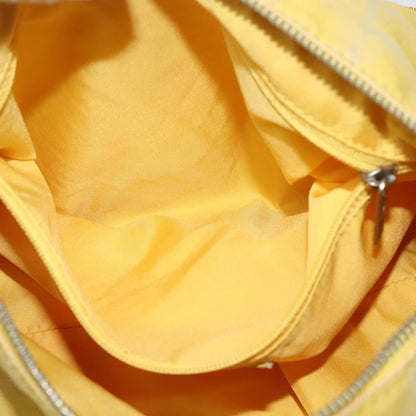 Chanel Travel Line Barrel Bag Nylon, YELLOW, NYLON, Travel bag