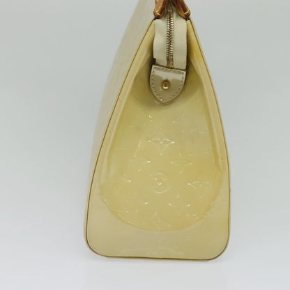 Louis Vuitton Brea Handbag Monogram Vernis, BEIGE, PATENT_LEATHER, Handbag