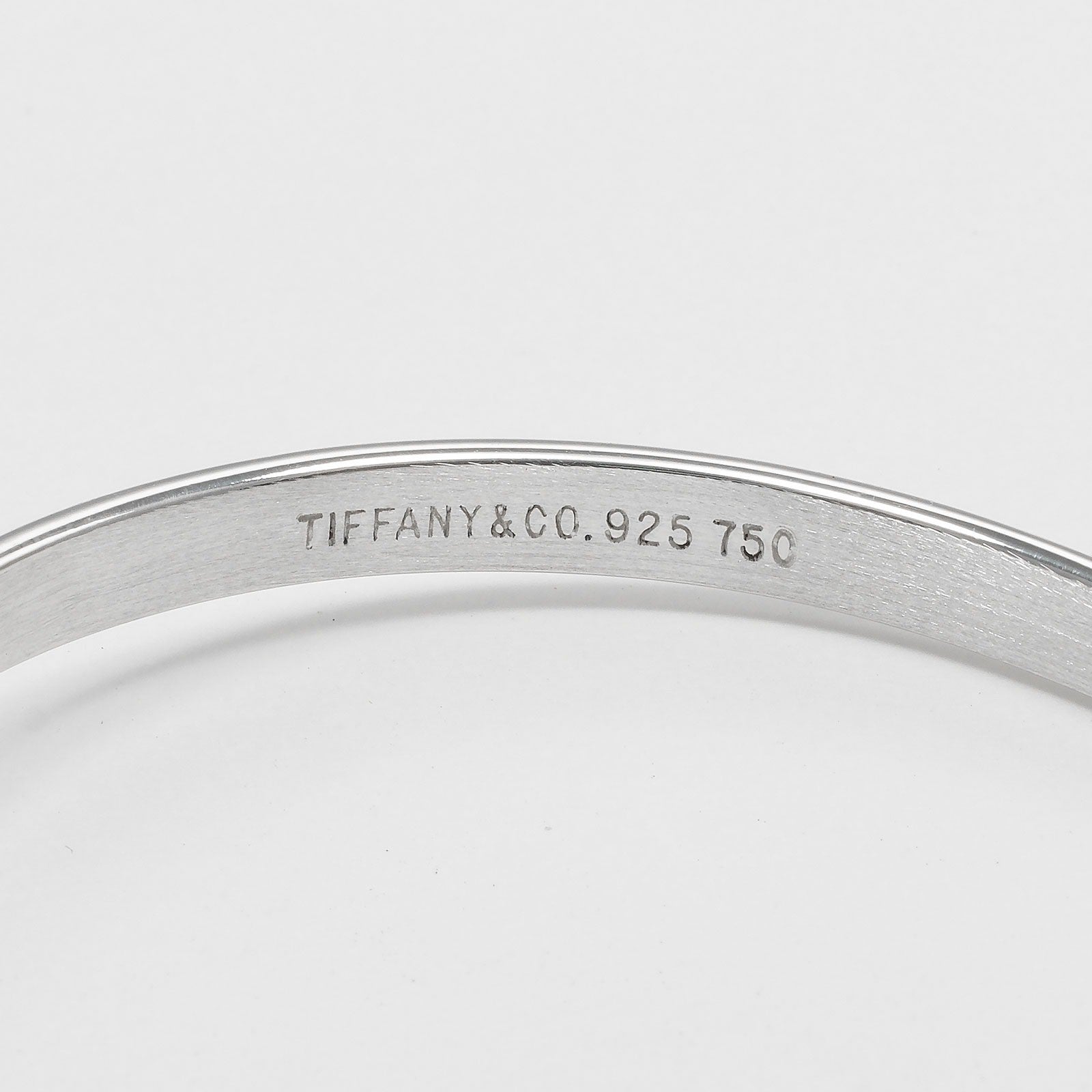 Tiffany & Co. Love Knot Bracelet Sterling Silver and 18K Yellow Gold, SILVER, SILVER, Bracelet