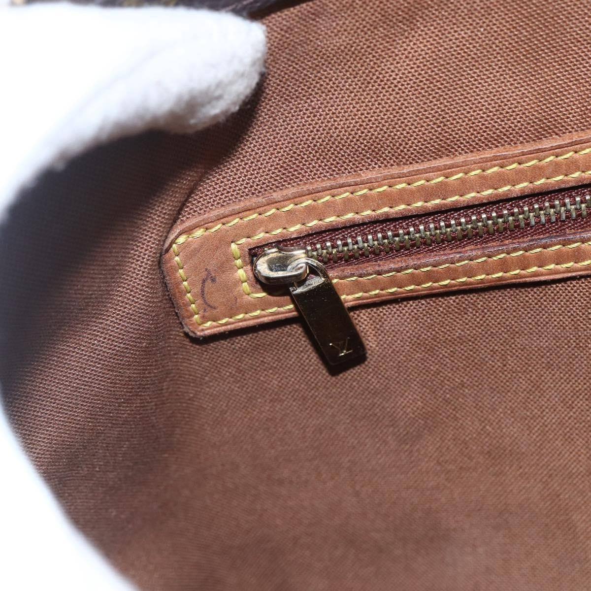 Louis Vuitton Cabas Mezzo Monogram Canvas, BROWN, CANVAS, Tote bag