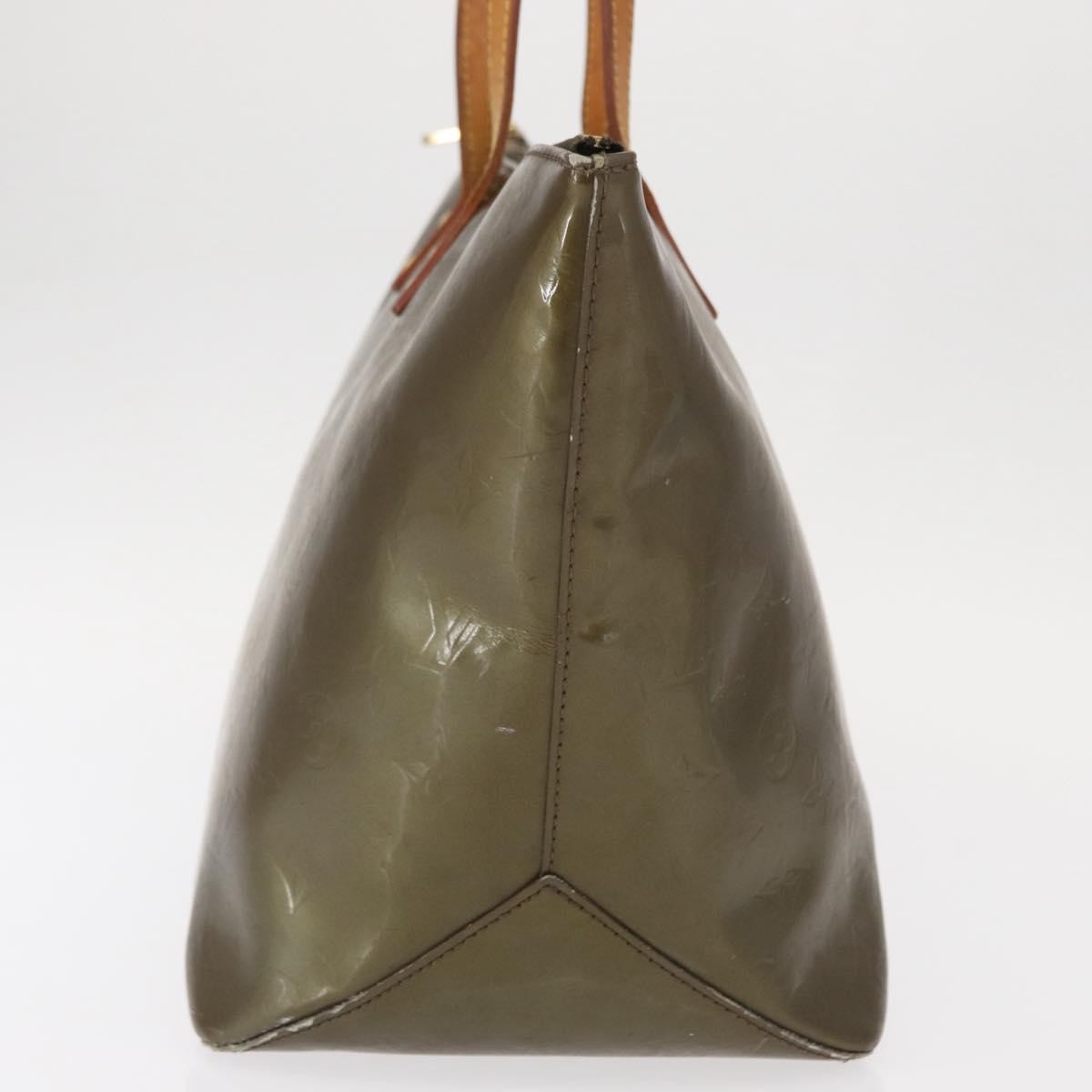 Louis Vuitton Bellevue Handbag Monogram Vernis, BROWN, PATENT_LEATHER, Tote bag