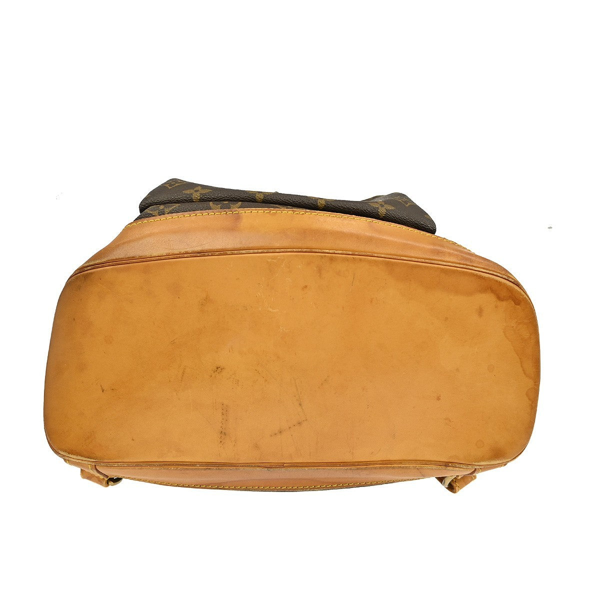 Louis Vuitton Montsouris Backpack Monogram Canvas, BROWN, CANVAS, Backpack