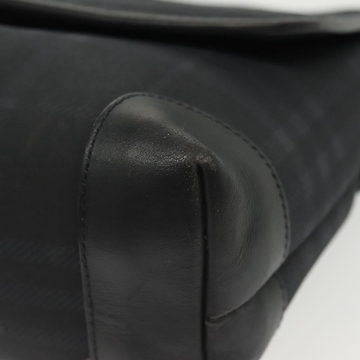 Burberry Nova check Shoulder bag Canvas, NAVY, CANVAS, Shoulder bag