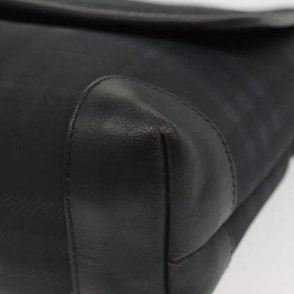 Burberry Nova check Shoulder bag Canvas, NAVY, CANVAS, Shoulder bag