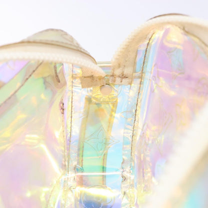 Louis Vuitton Pochette Volga Limited Edition Monogram Prism PVC, SILVER, PVC, Clutche & pouche