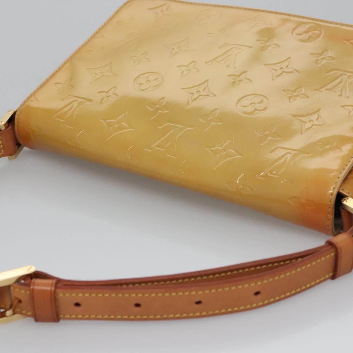 Louis Vuitton Thompson Street Handbag Monogram Vernis, BEIGE, PATENT_LEATHER, Handbag