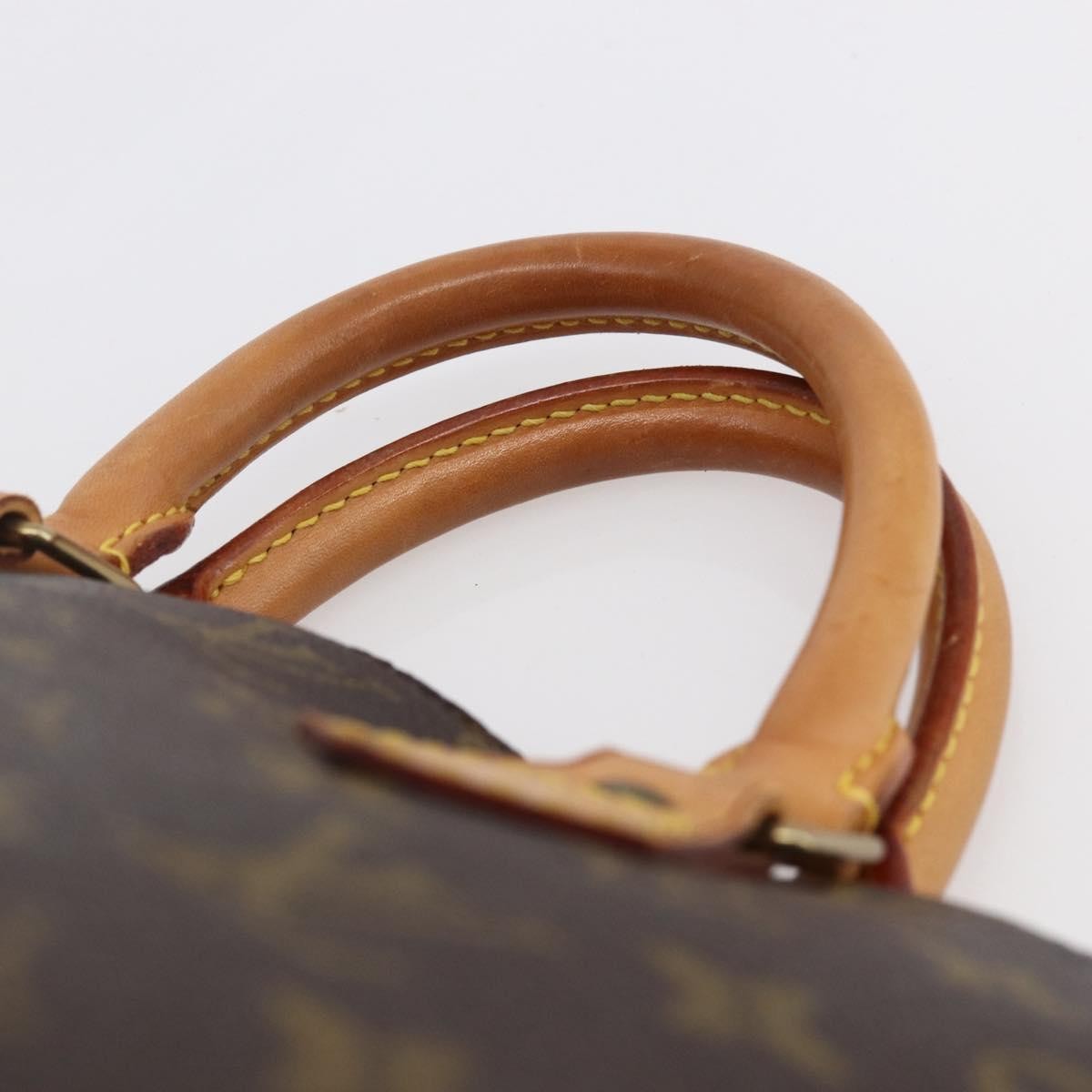Louis Vuitton Alma Handbag Monogram Canvas, BROWN, CANVAS, Handbag