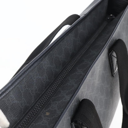 Gucci Convertible Zip Tote GG Canvas, BLACK, PVC, Tote bag