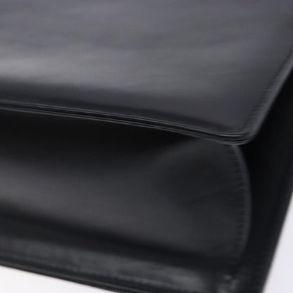 Salvatore Ferragamo Gancini Shoulder Bag Leather, NAVY, LEATHER, Shoulder bag