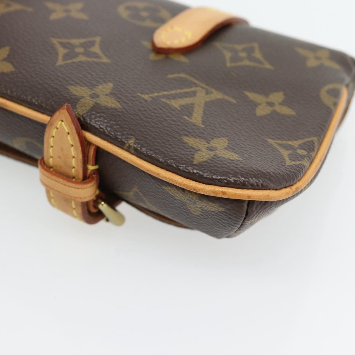 Louis Vuitton Marelle Waist Bag Monogram Canvas, Brown, Canvas, Clutch