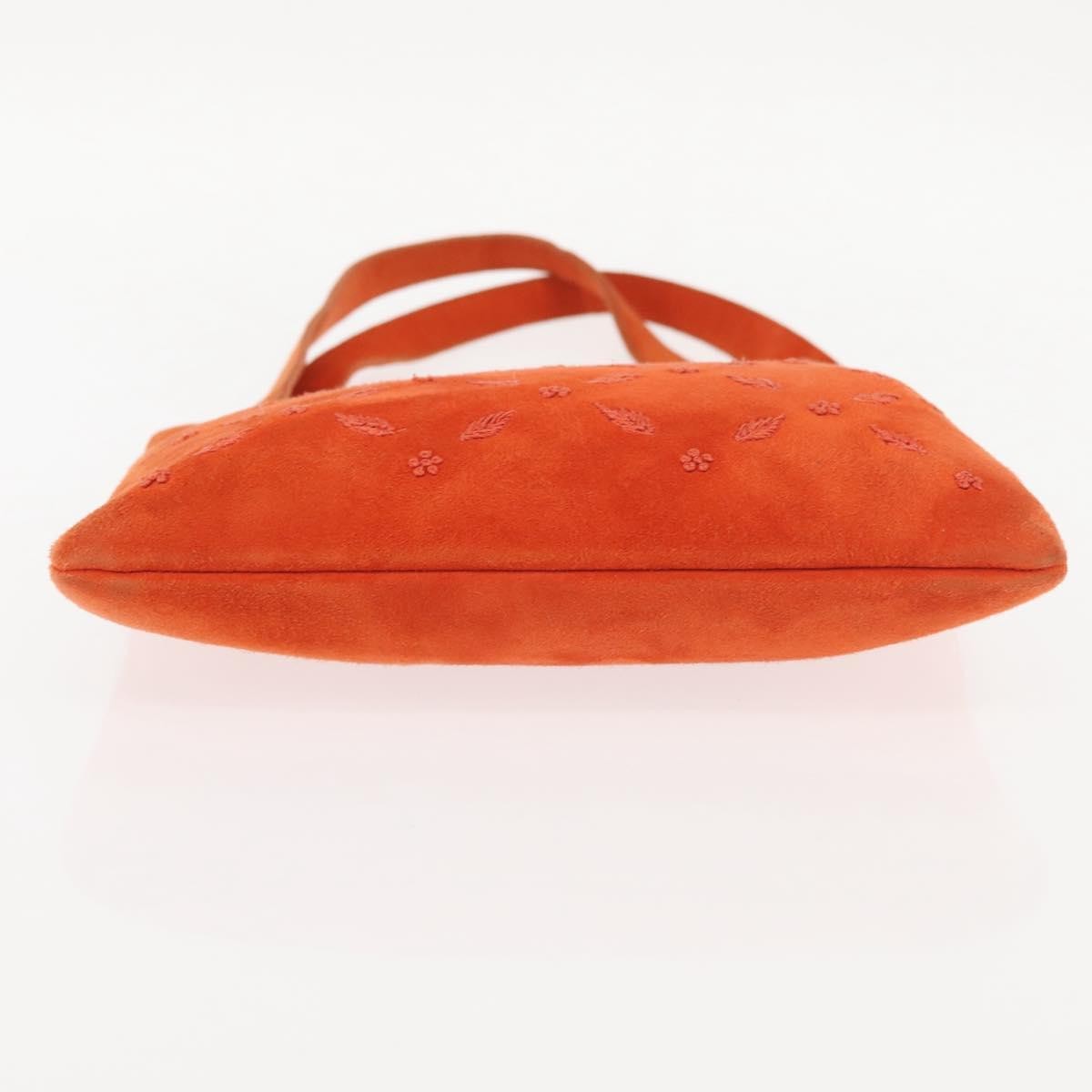 Bottega Veneta Hobo Suede, ORANGE, SUEDE, Handbag