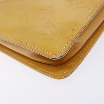 Louis Vuitton Lexington Pochette Monogram Vernis, BEIGE, PATENT_LEATHER, Clutche & pouche
