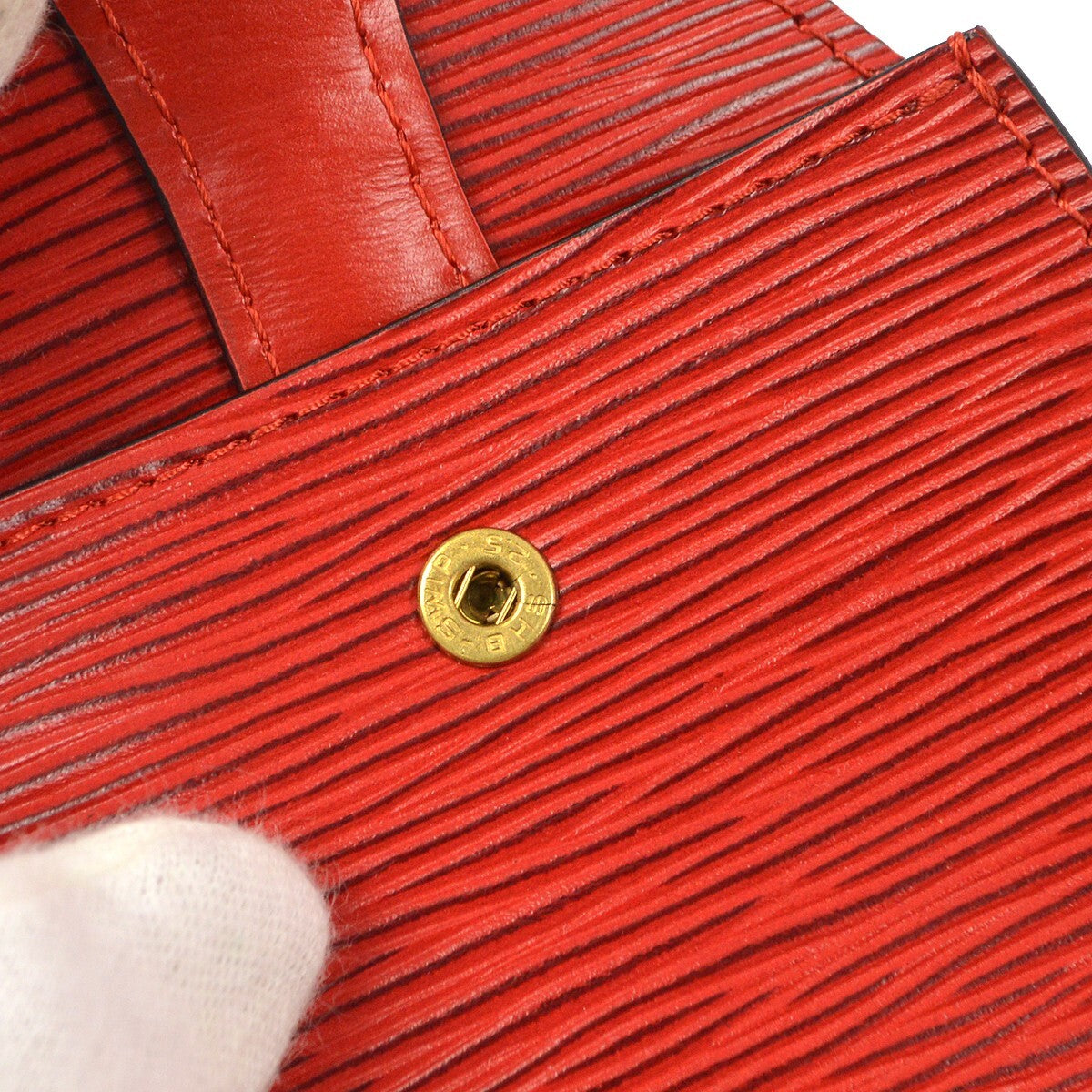 Louis Vuitton Sherwood Belt Bag Epi Leather, RED, LEATHER, Bag