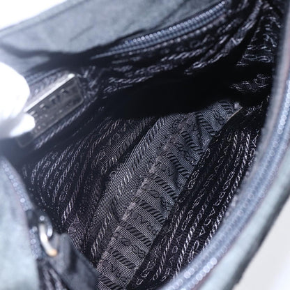 Prada Vintage Shoulder Bag Tessuto, BLACK, NYLON, Shoulder bag