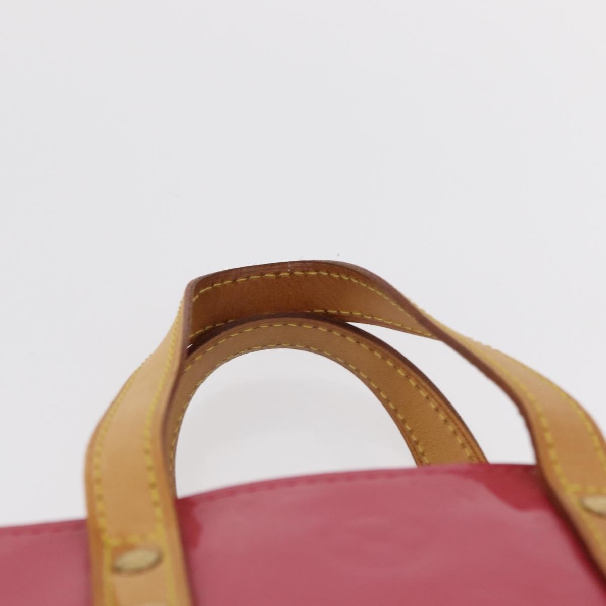 Louis Vuitton Reade Handbag Monogram Vernis, PINK, PATENT_LEATHER, Handbag
