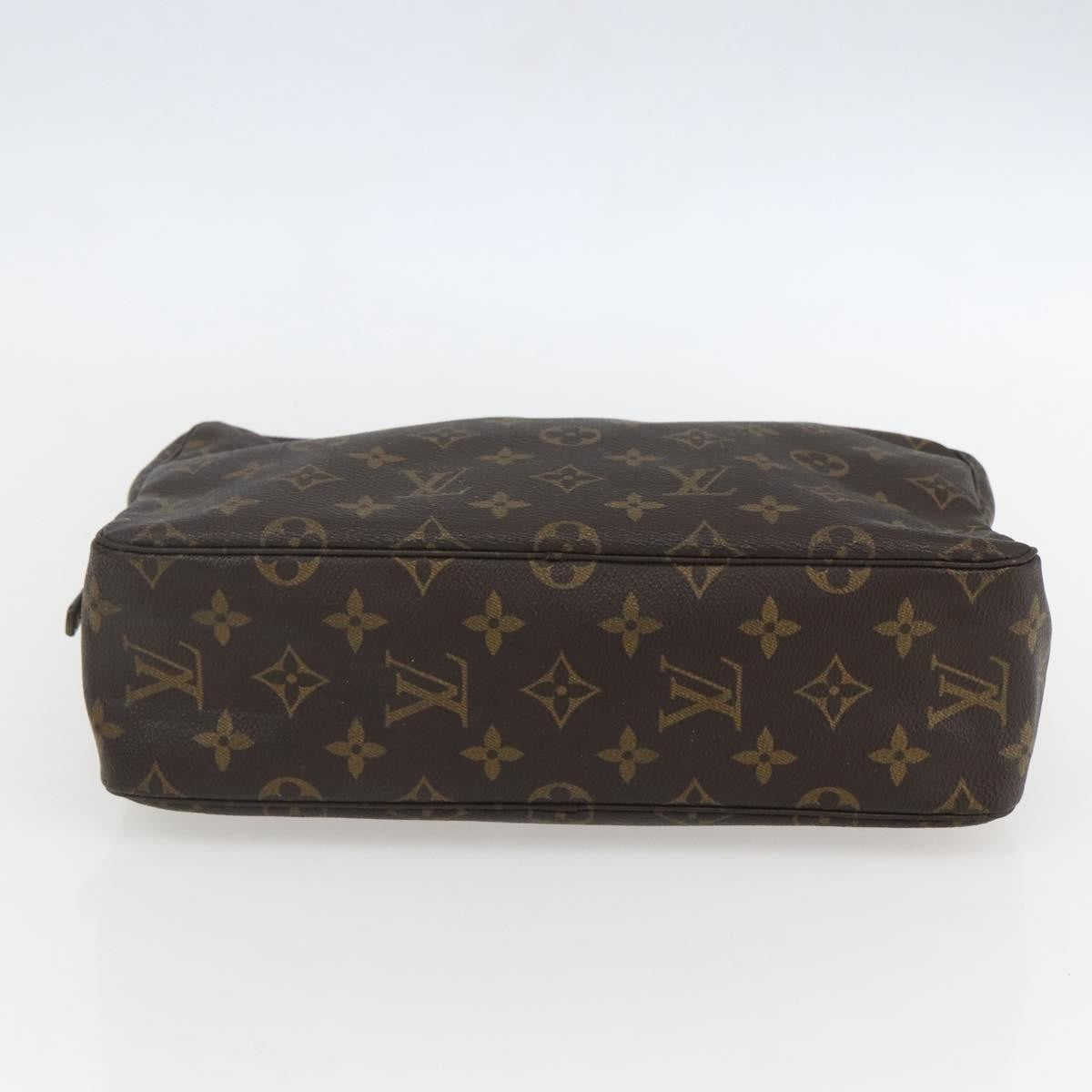 Louis Vuitton Trousse Toilette Monogram Canvas, BROWN, CANVAS, Clutche & pouche