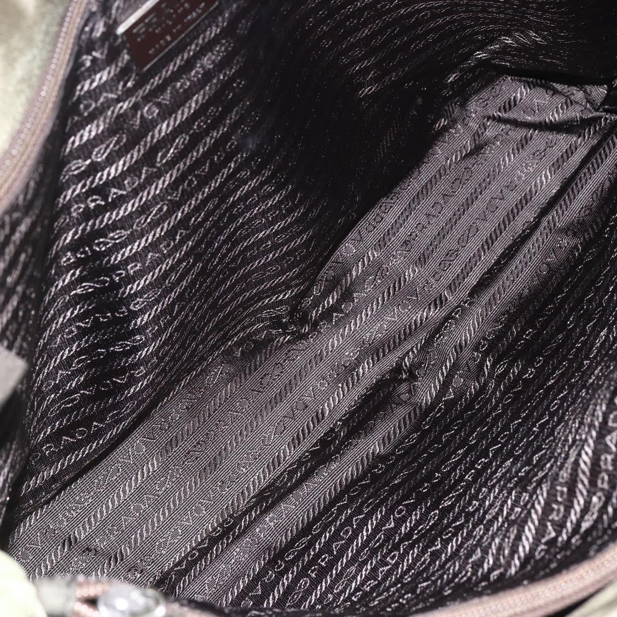 Prada Vintage Tote Tessuto, KHAKI, NYLON, Tote bag