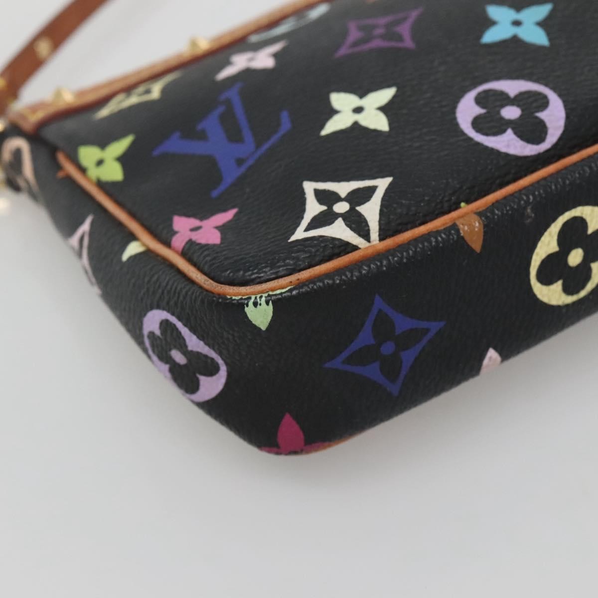 Louis Vuitton Pochette Accessoires Monogram Multicolor, MULTICOLOUR, CANVAS, Clutche & pouche