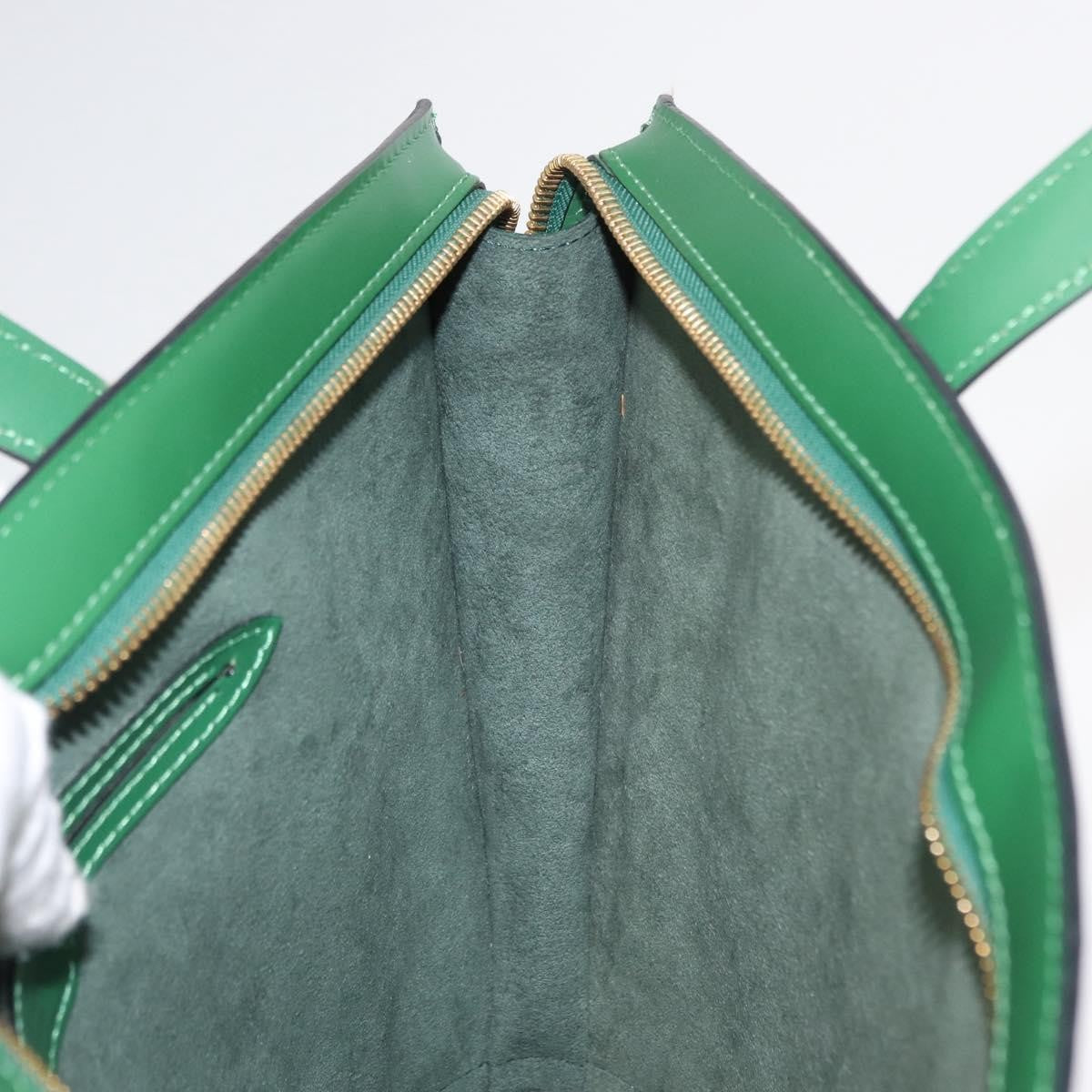 Louis Vuitton Saint Jacques Handbag Epi Leather, GREEN, EPI LEATHER, Handbag