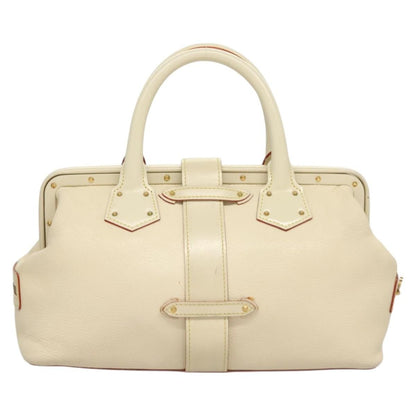 Louis Vuitton Suhali L'Ingenieux Handbag Leather, WHITE, LEATHER, Handbag