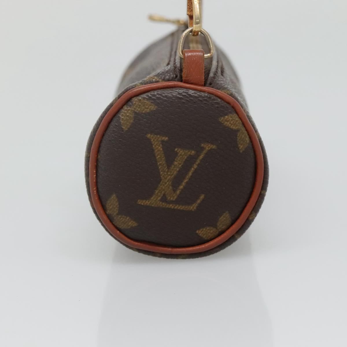 Louis Vuitton Papillon Pochette Monogram Canvas, BROWN, CANVAS, Handbag