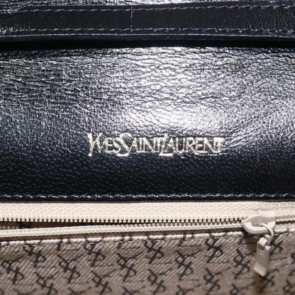 Saint Laurent Vintage Shoulder Bag Leather, BLACK, LEATHER, Shoulder bag