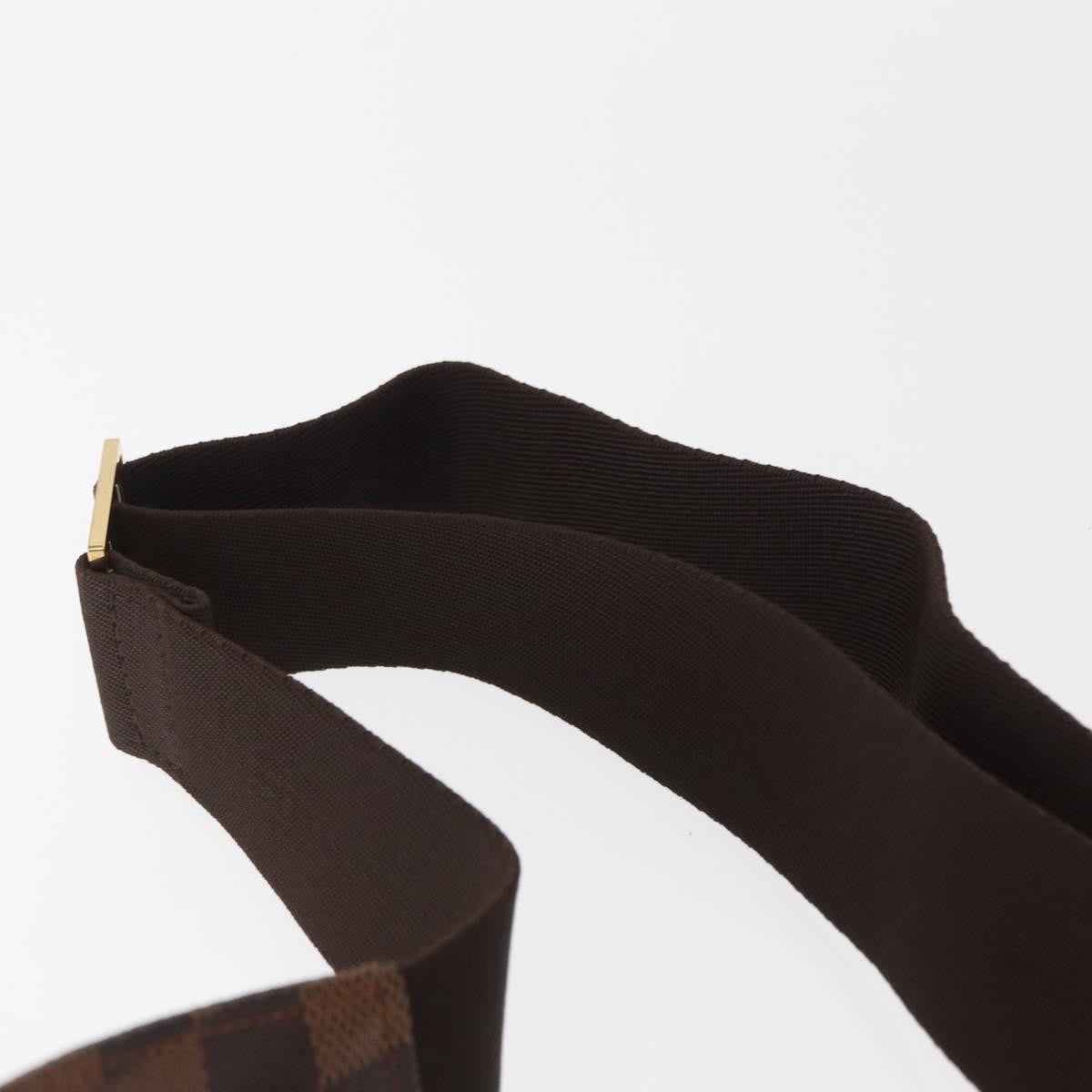 Louis Vuitton Geronimos Waist Bag Damier, BROWN, CANVAS, Shoulder bag