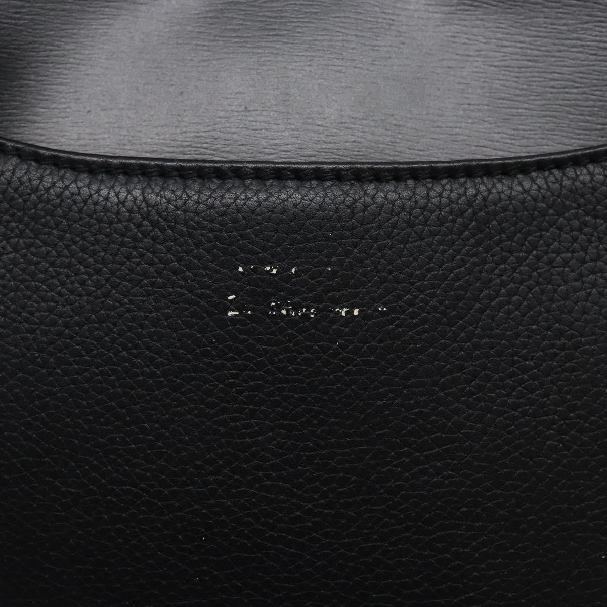 Loewe Vintage Shoulder Bag Leather, BLACK, LEATHER, Shoulder bag