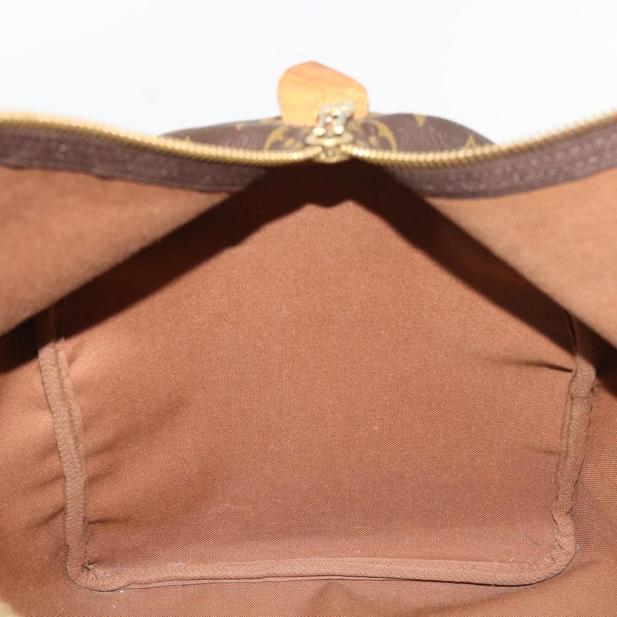 Louis Vuitton Keepall Bag Monogram Canvas, BROWN, CANVAS, Travel bag