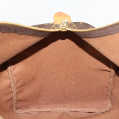 Louis Vuitton Keepall Bag Monogram Canvas, BROWN, CANVAS, Travel bag