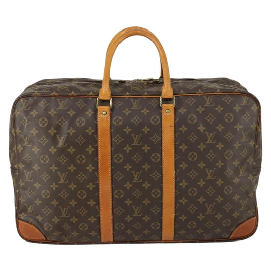 Louis Vuitton Sirius Handbag Monogram Canvas, BROWN, CANVAS, Travel bag