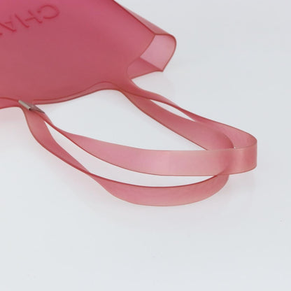 Chanel Jelly Tote Rubber, RED, RUBBER, Tote bag
