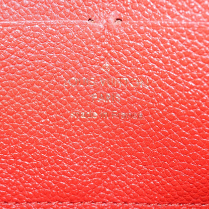 Louis Vuitton Portefeuille zippy Monogramme Empreinte Monogramme Empreinte, RED, LEATHER, Wallets