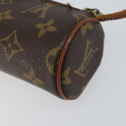 Louis Vuitton Papillon Pochette Monogram Canvas, BROWN, CANVAS, Clutche & pouche
