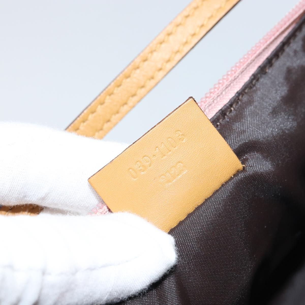 Gucci Vintage clutch Bag Leather, PINK, SUEDE, Clutche & pouche