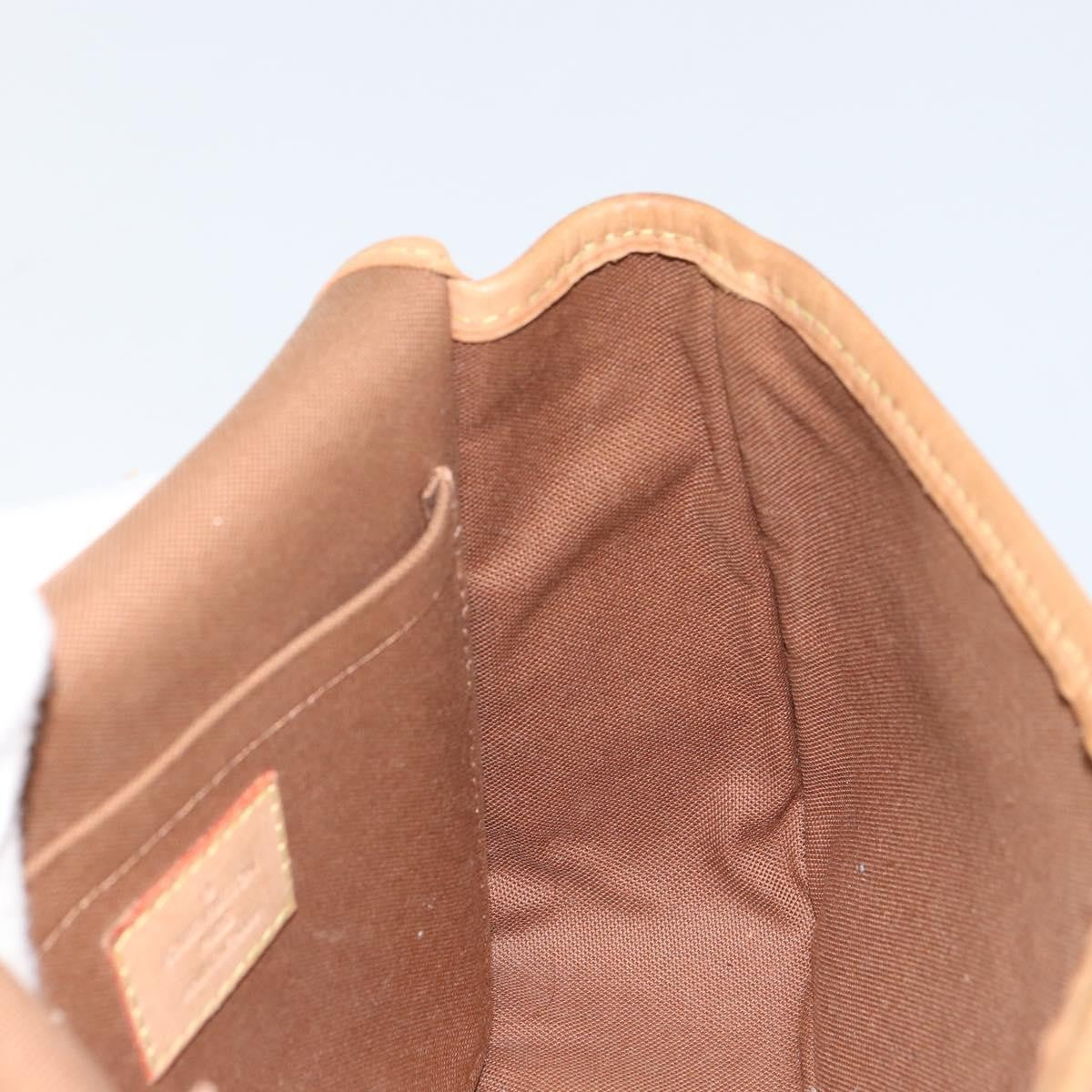 Louis Vuitton Sologne Handbag Monogram Canvas, BROWN, CANVAS, Shoulder bag