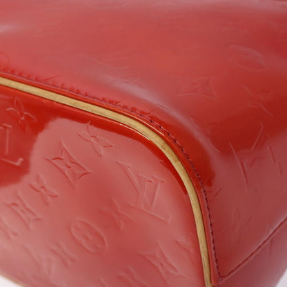 Louis Vuitton Houston Handbag Monogram Vernis, RED, PATENT_LEATHER, Handbag