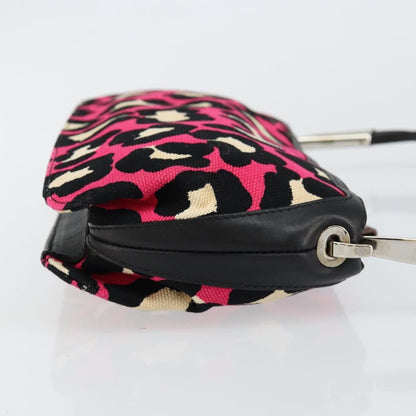 Bottega Veneta Vintage Shoulder Bag Canvas, PINK, CANVAS, Shoulder bag