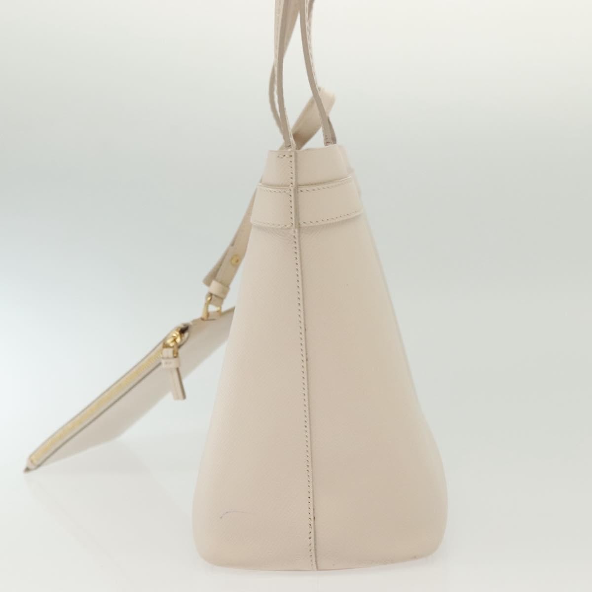 Salvatore Ferragamo Vala tote Leather, BEIGE, LEATHER, Tote bag
