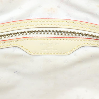 Louis Vuitton Suhali Lockit Handbag Leather, WHITE, LEATHER, Handbag