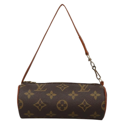 Louis Vuitton Papillon Pochette Monogram Canvas, BROWN, CANVAS, Clutche & pouche