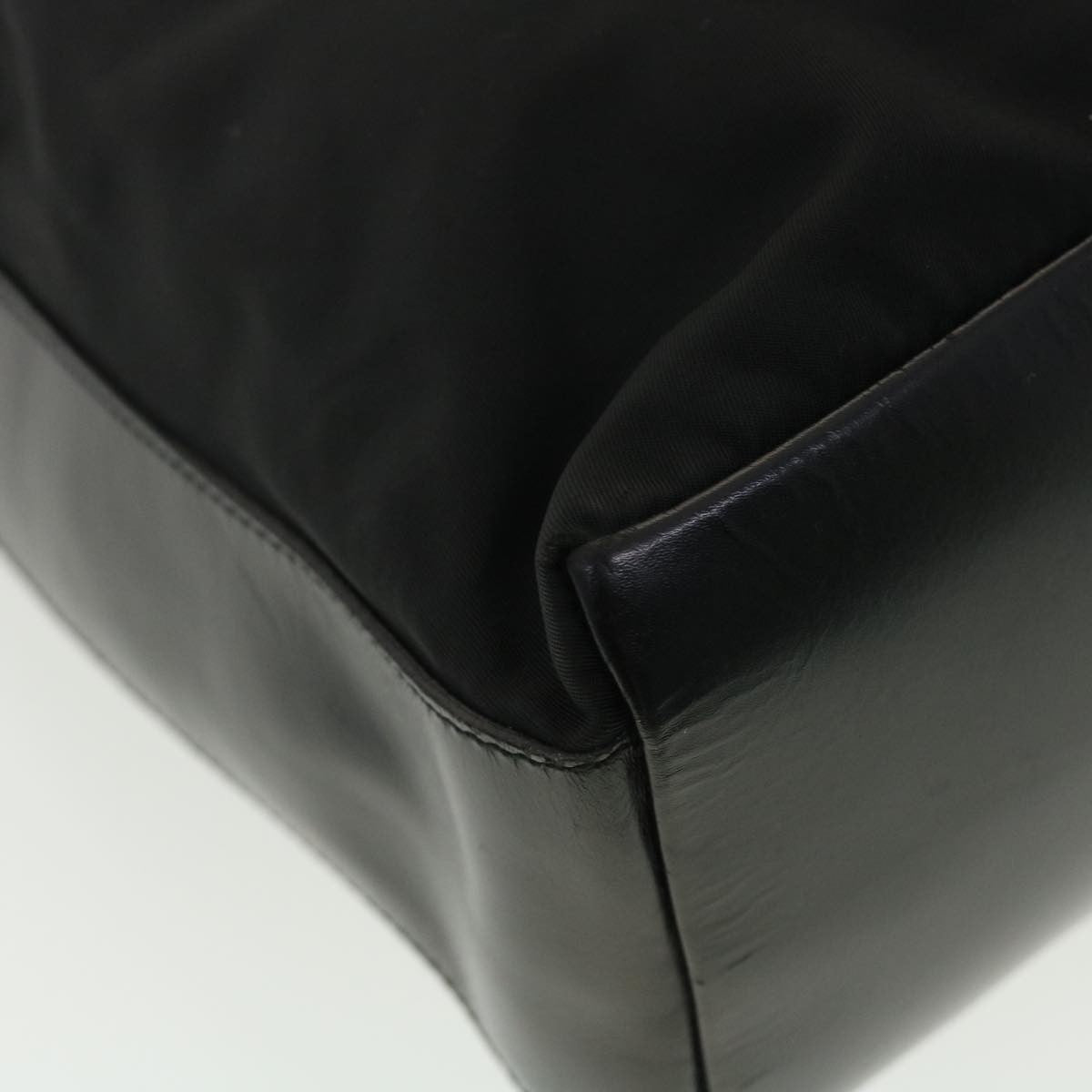 Prada Vintage Shoulder Bag Tessuto, BLACK, NYLON, Shoulder bag