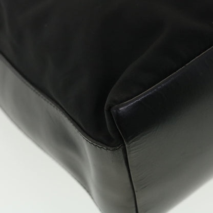 Prada Vintage Shoulder Bag Tessuto, BLACK, NYLON, Shoulder bag