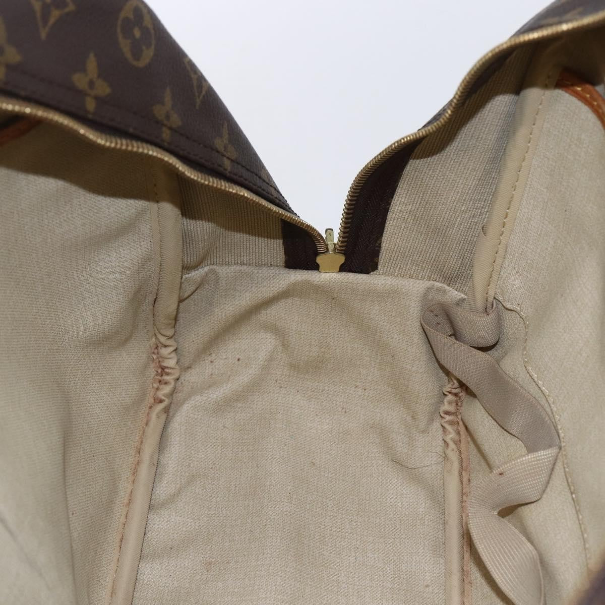 Louis Vuitton Deauville Handbag Monogram Canvas, BROWN, CANVAS, Handbag