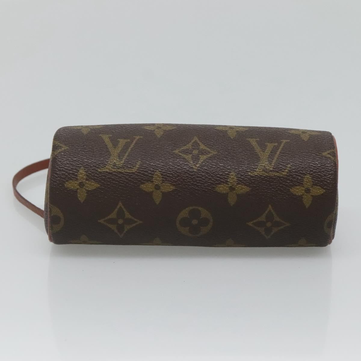 Louis Vuitton Papillon Pochette Monogram Canvas, BROWN, CANVAS, Clutche & pouche