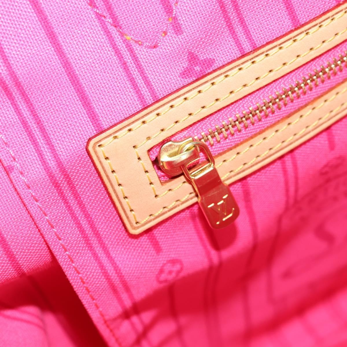 Louis Vuitton Neverfull Tote Limited Edition Monogram Roses, MULTICOLOUR, CANVAS, Tote bag