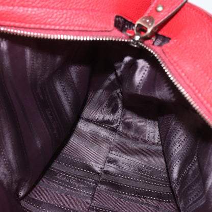 Salvatore Ferragamo Soft Sofia Tote Leather, RED, LEATHER, Tote bag