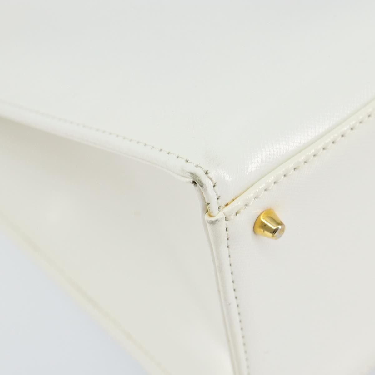 Versace Medusa Shoulder Bag Leather, WHITE, LEATHER, Shoulder bag