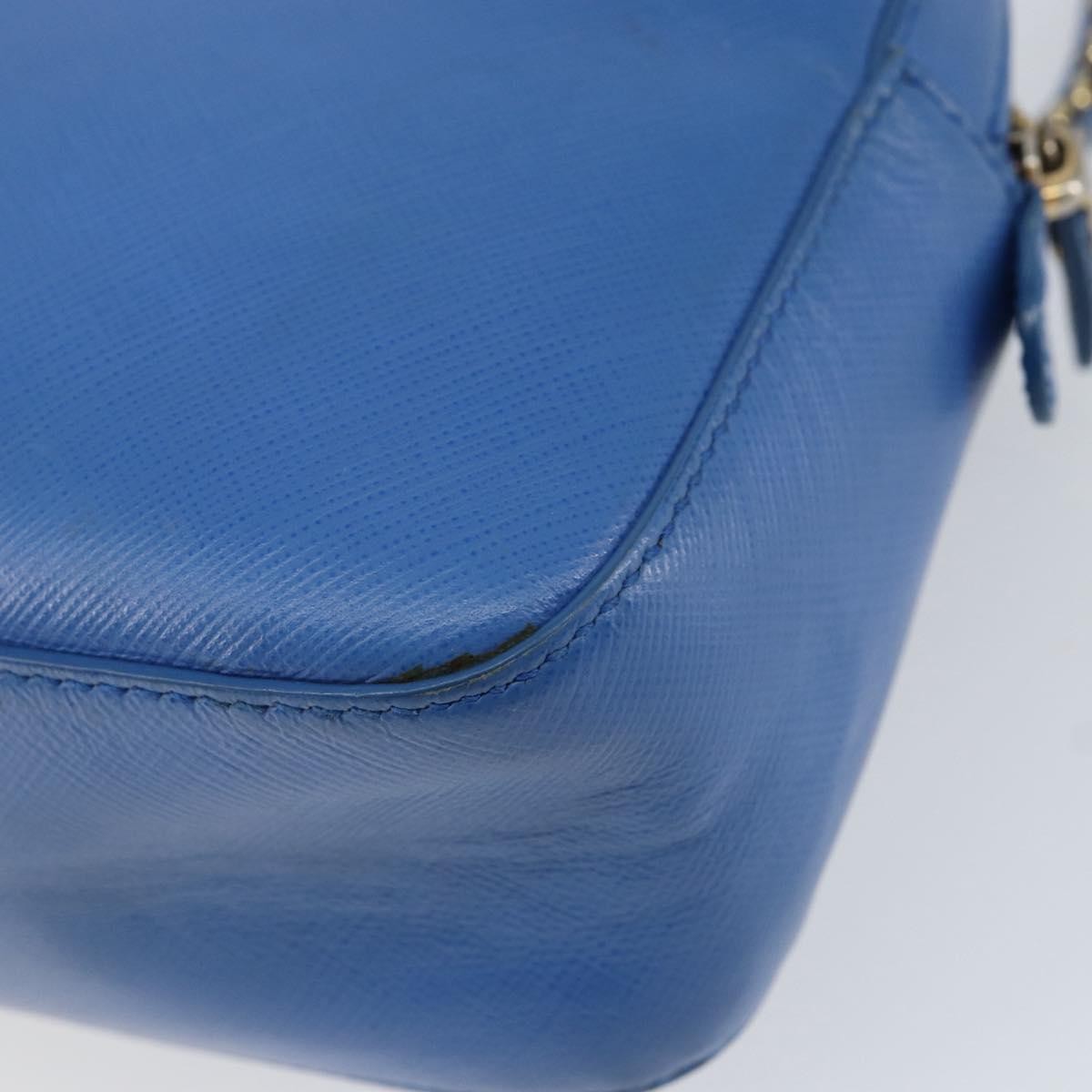 Salvatore Ferragamo Vala Chain Shoulder bag Leather, BLUE, LEATHER, Shoulder bag